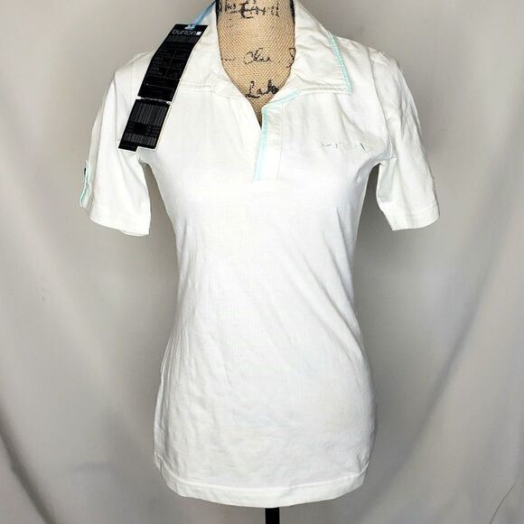 Burton | NWT Teal Striped Collared Shirt - Picture 1 of 5